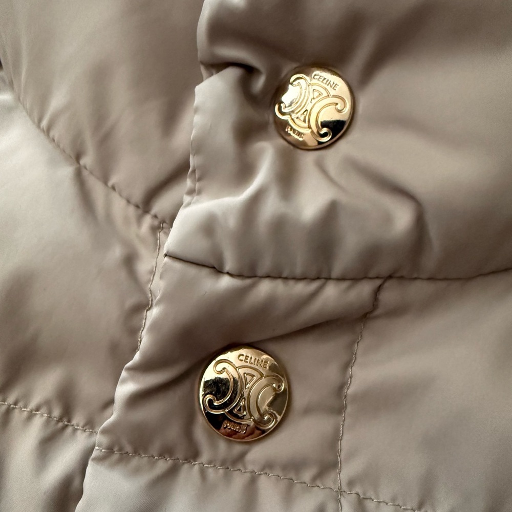 Celine Quilted Puffer Vest - Picture 4 of 7